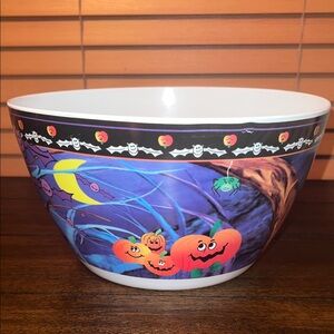 Halloween Themed Plastic Bowl